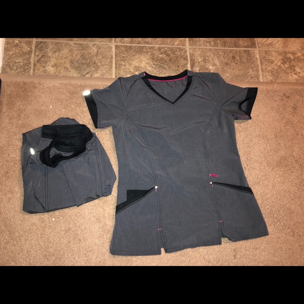 Grey scrubs